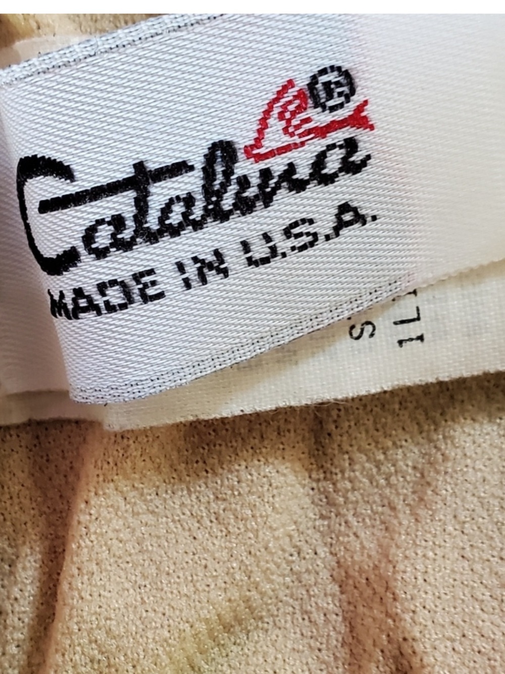 Vintage Catalina Super Sexy one piece swimsuit size 6 - Picture 3 of 5
